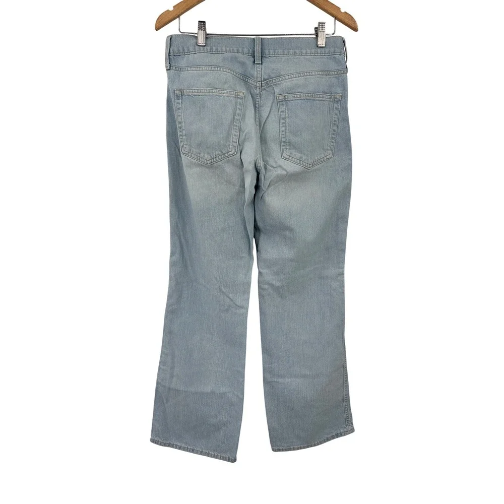 Gap‎ Vintage Flare High Rise Jeans Womens 29 8R Light Wash Denim Blue Boho